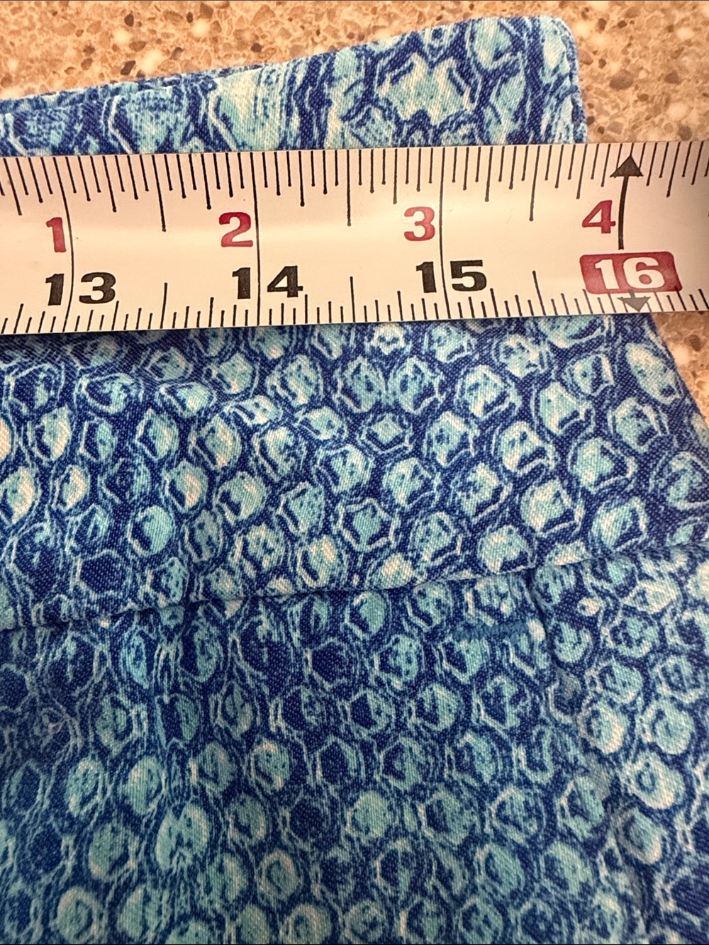 Attyre New York Womens Blue Reptile Skin Athletic Pull On Skort - Picture 8 of 8